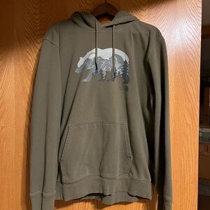 The North Face Men's Forest Graphic Hoodie - Olive